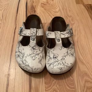 Pappillio by Birkenstock white Boston Clogs 38/245